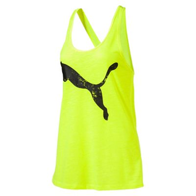 Women's Bright yellow Essential Dri-Release tank top